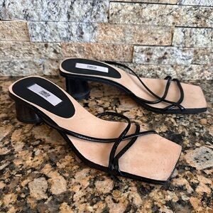 Miista Ellie Ocean Leather Sandal Slides